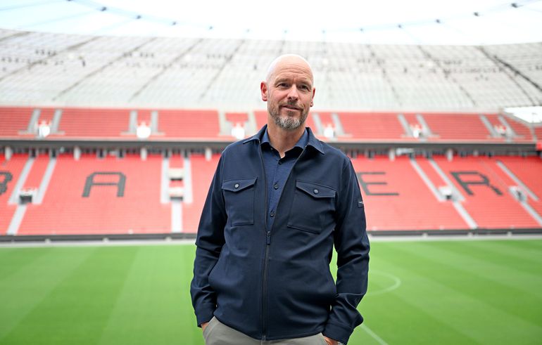 Erik ten Hag krijgt specifieke vragen op persconferentie bij Leverkusen: 'Ajax nooit een optie geweest'