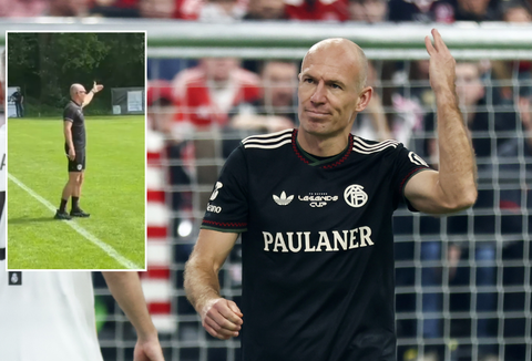 Ongeloof over gedrag Oranje-icoon Arjen Robben bij jeugdwedstrijd: 'Ze moeten hem tot de orde roepen'