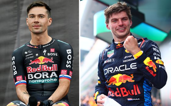 Primoz Roglic in opmerkelijk shirt naar Tour de France, Sloveen lijkt op Max Verstappen