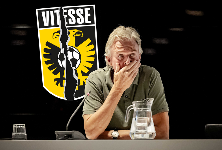 Vitesse-directeur Reijntjes benadrukt zorgelijke situatie: 'Je zou maar trainer of speler zijn'