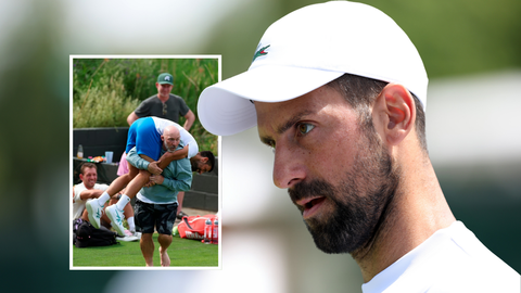 Training van Novak Djokovic met toptennisster op Wimbledon loopt uit de hand: 'Dacht dat we vrienden waren'