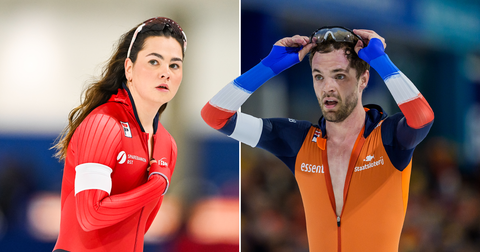 Bekend schaatskoppel staat stil bij speciale mijlpaal