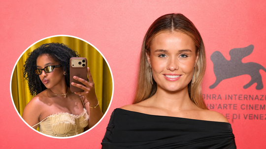 Mikky Kiemeney (vrouw Frenkie de Jong) ligt dubbel om opvallend moment van vrouw Donyell Malen
