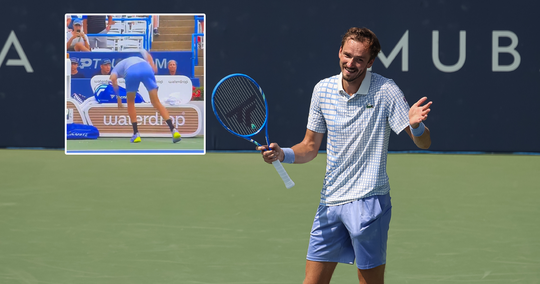 Toptennisser baart opzien met 'onacceptabel' gedrag: 'Die arme ballenjongens...'