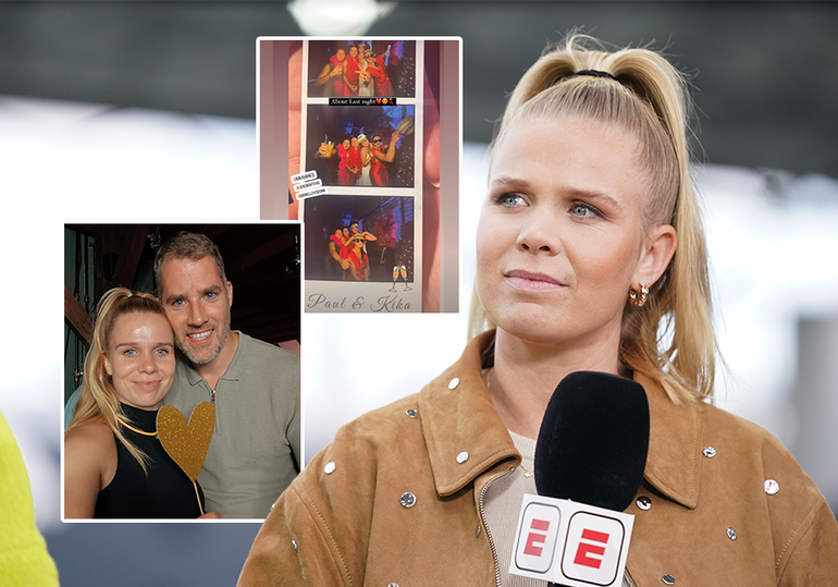 Ex-Oranje Leeuwin Kika van Es straalt op bijzondere dag met geliefde: 'Voor eeuwig en altijd'