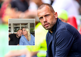 Ajax-coach John Heitinga met zijn vrouw Charlotte Sophie Zenden. © Getty Images/Instagram