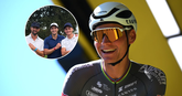 Mathieu van der Poel golfde met olympisch zwemmer Michael Phelps. © Getty Images en Instagram