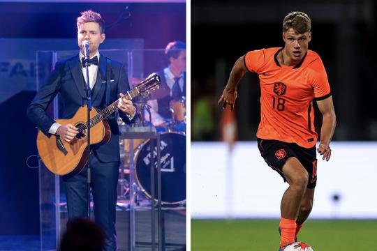 Volendamse zanger Simon Keizer not amused na nieuws van voetballer Sean Steur: 'Pardon?!'