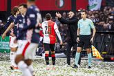Anis Hadj Moussa en Robin van Persie tijdens Feyenoord-PSV ©Getty Images