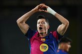Robert Lewandowski heeft zich in een bijzonder rijtje geschaard. © Getty Images