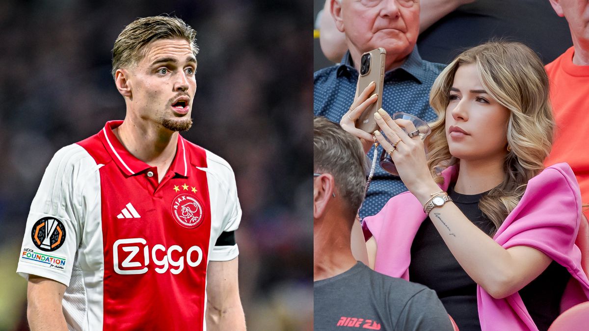 Beroemde vriendin van Kenneth Taylor beleeft na valse start gezellig uitje met partner van andere Ajax-speler