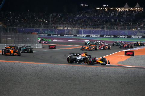Weergoden zijn Max Verstappen goedgezind tijdens GP van Qatar