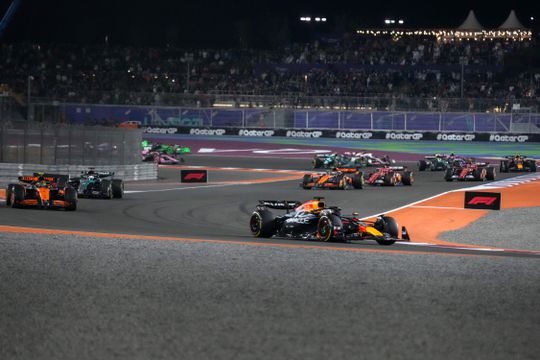 Weergoden zijn Max Verstappen goedgezind tijdens GP van Qatar