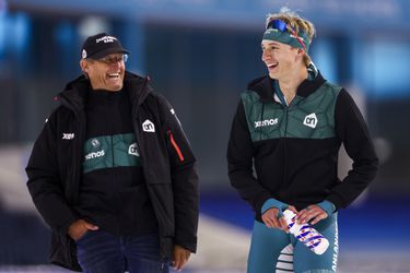 Jillert Anema genoot van wereldrecord Jordan Stolz: 'Omdat het echt een mooie race was'