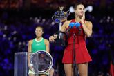 Aryna Sabalenka wint voor de tweede keer de Australian Open / Getty Images
