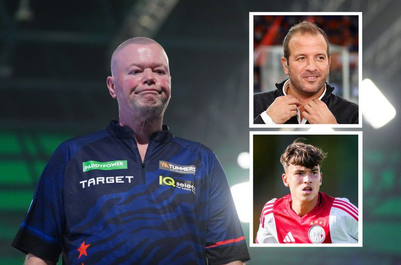 Opmerkelijk detail in bijzondere samenwerking Raymond van Barneveld en Rafael van der Vaart