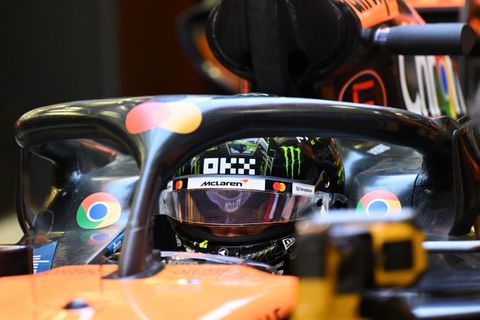 Lando Norris ziet testdagen bij McLaren niet helemaal soepel verlopen: 'Iets meer problemen dan verwacht'