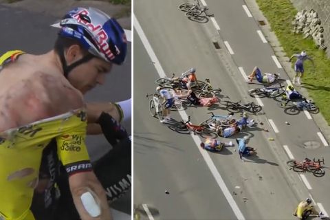 Gemengde gevoelens over herstel Wout van Aert: 'Niet alles is met een operatie te verhelpen'