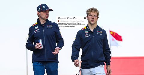 Max Verstappen 'liket' kritisch bericht over Red Bull na shockerende rijderswissel