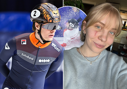 Poolse shorttrackster (25) krijgt na heftig ongeluk op Winterspelen steun van gouden Nederlander
