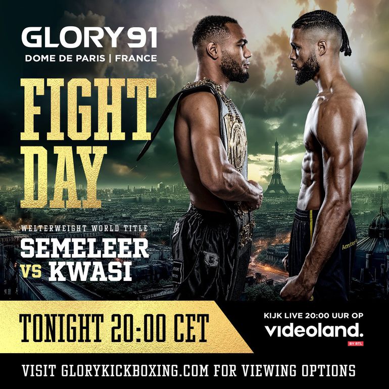 Glory 91 | Kickbokser Endy Semeleer daagt Chico Kwasi uit: 'Ik vind hem niet echt interessant'