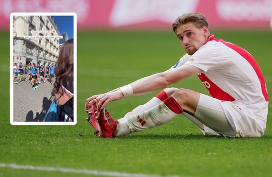 Bekende vriendin Ajacied Kenneth Taylor moet bittere pil slikken, maar stelt 'supertrots' te zijn