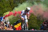 Tadej Pogacar werd geen strobreed in de weg gelegd tijdens Luik-Bastenaken-Luik. ©Getty Images