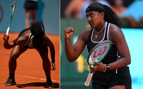 Tennisster gaat volledig door het lint in Madrid, maar stunt daarna alsnog tegen olympisch kampioene
