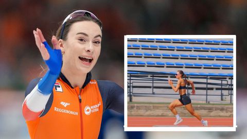 Femke Kok maakt indruk op atletiekbaan: 'Over paar jaar tegen Femke Bol?'