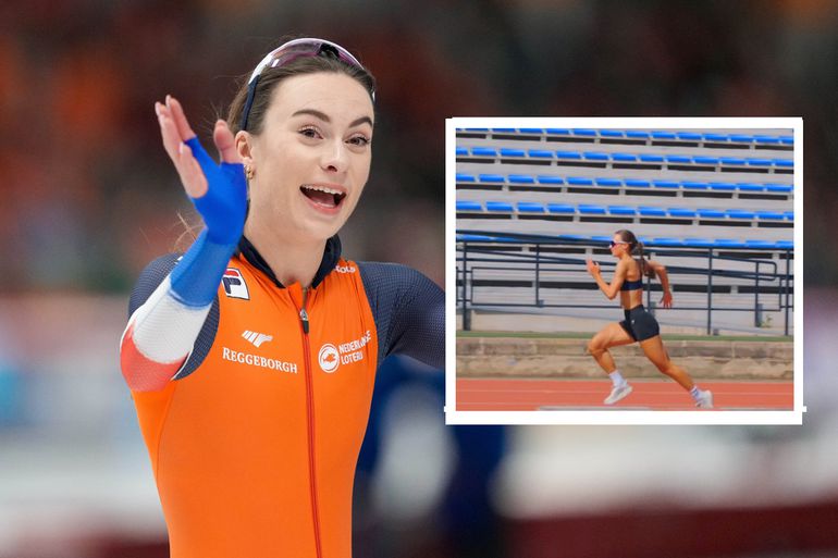 Femke Kok maakt indruk op atletiekbaan: 'Over paar jaar tegen Femke Bol?'