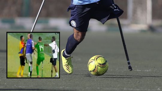 Africa Cup amputatievoetbal: spelers Ghana en Marokko krijgen na finale ruzie