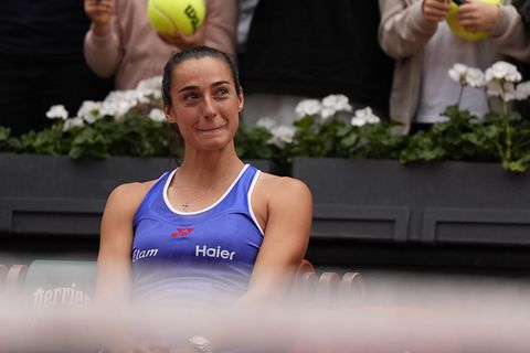 Hevige emoties bij toptennisster op Roland Garros: 'Ik ben al de hele week aan het huilen'