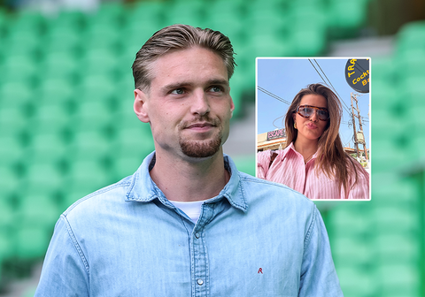 Ajacied Kenneth Taylor en vriendin Jade Anna lopen tegen probleem aan op vakantie: 'Ik kan niks'