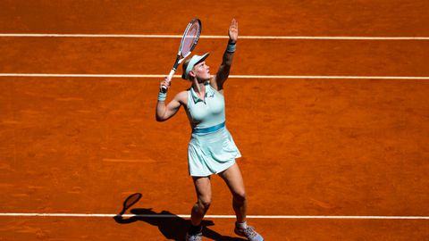 Beste Nederlandse tennisster na teleurstellend debuut op Roland Garros: 'Volgende keer een goede pats geven'