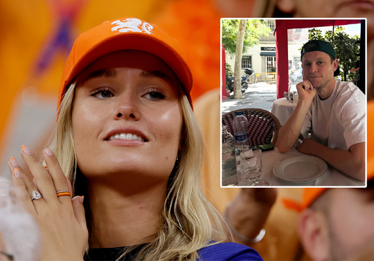 Oranje-international Frenkie de Jong viert plek in WK-selectie met geliefde Mikky Kiemeney