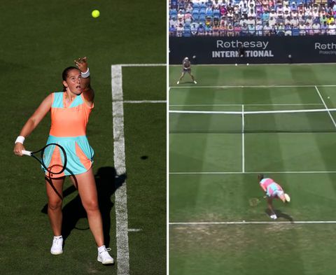 'De slechtste dubbele fout in de geschiedenis': tennisster kan eigen ogen ook niet geloven