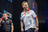 Jules van Dongen gooide namens Amerika op de World Cup of Darts, maar had liever willen afmelden. ©PDC Darts