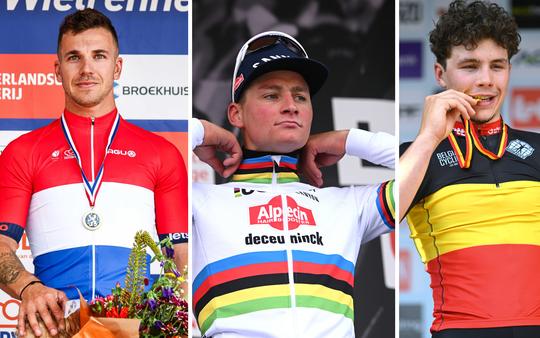 Nationaal kampioenen in de Tour de France: let op deze afwijkende truitjes in het peloton