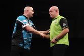 Rob Cross en Michael van Gerwen © Getty Images