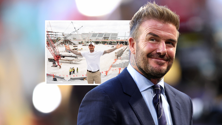 Voetballegende David Beckham legt 900 miljoen euro neer voor dit 'droomproject'