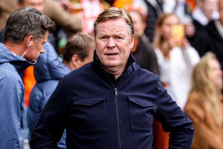 Oranje-bondscoach Ronald Koeman duikt op bij gezworen vijand: 'Jullie zijn verrast, hè?'