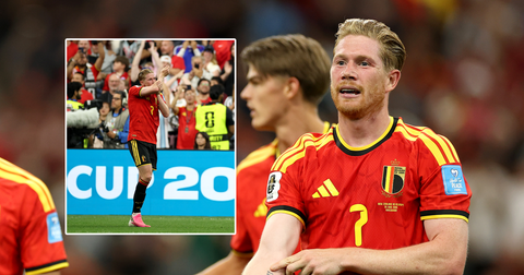 Dit is waarom Kevin De Bruyne zijn tattoo kuste na goal op WK tegen Nieuw-Zeeland: 'Heel belangrijk'
