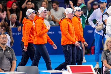 Uitgeschakelde estafettevrouwen hadden hard hoofd in halen olympische finale: 'Gaat hier anders aan toe'