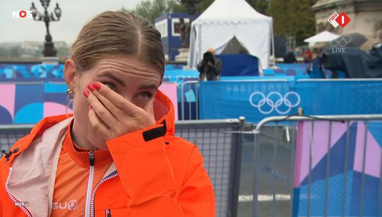 Emotionele Demi Vollering in tranen na uiteenspatten droom op Olympische Spelen