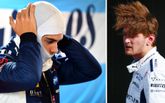 Franco Colapinto (links) is per direct de vervanger van Logan Sargeant (rechts) bij Formule 1-team Williams. ©Getty Images, beeldbewerking Sportnieuws.nl.