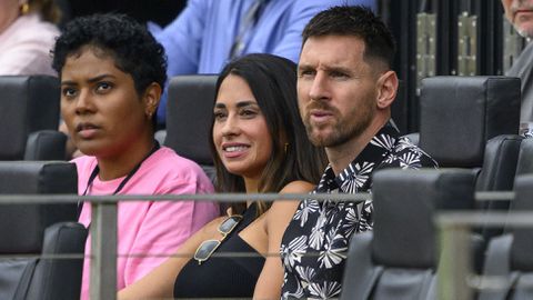 Vrouw Lionel Messi steelt de show bij Inter Miami, ondanks snelste goal ooit van Luis Suarez