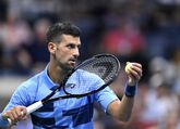 Novak Djokovic op US Open / Getty Images