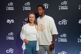 Elina Svitolina en Gaël Monfils. © Getty Images