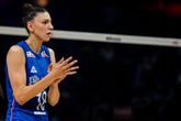Tijana Boskovic mist de achtste finale van het WK volleybal tussen Servië en Nederland. ©Getty Images