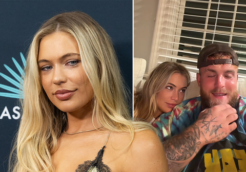 Jutta Leerdam vol ongeloof na grap van Jake Paul: 'Lieve toekomstige zoon...'